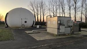 Biogas desulphurisation