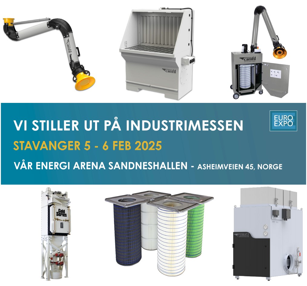 Social Media Post for Industrimessen, Stavanger 5-6 Febr 2025